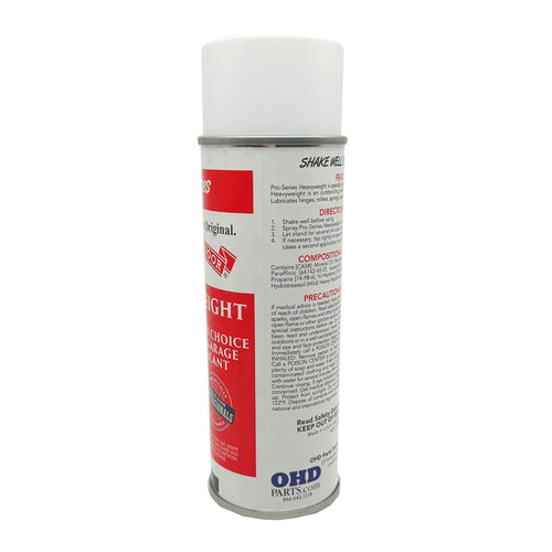 Pro Series Garage Door Spray Lubricant, 6oz Size - Durable and Efficient,