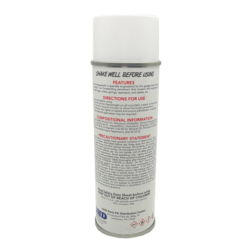 Shop Pro Series Heavy Weight Lubricant Spray 6oz for Garage Doors - Quality Maintenance Solution