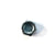 Single 3/8"-16 zinc plated finished hex nut for steel bolt fastening