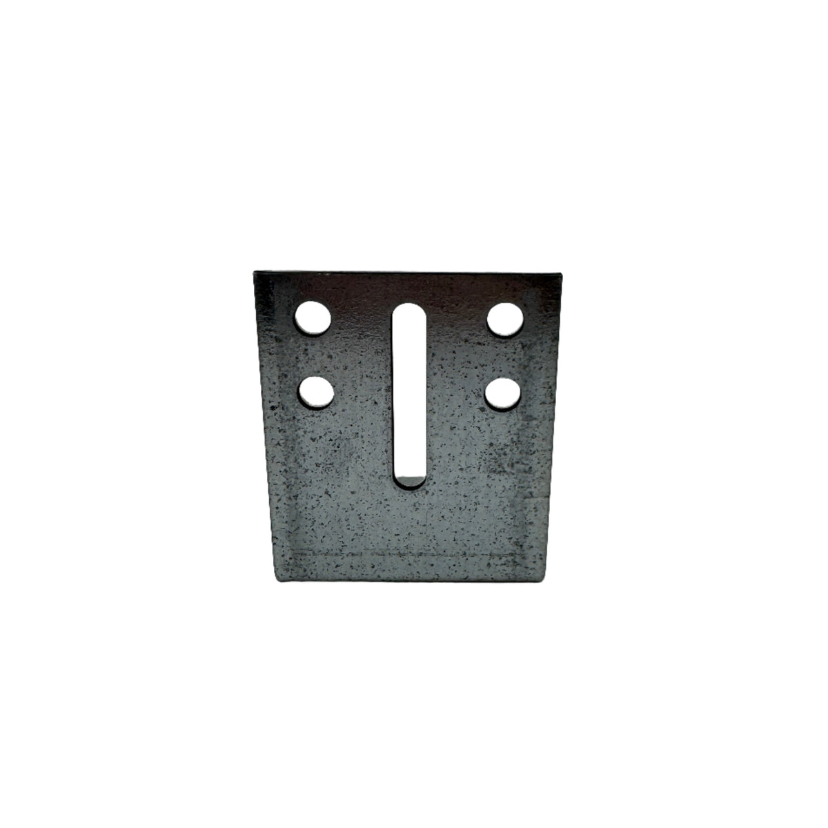 Garage door jamb bracket - full rear view
