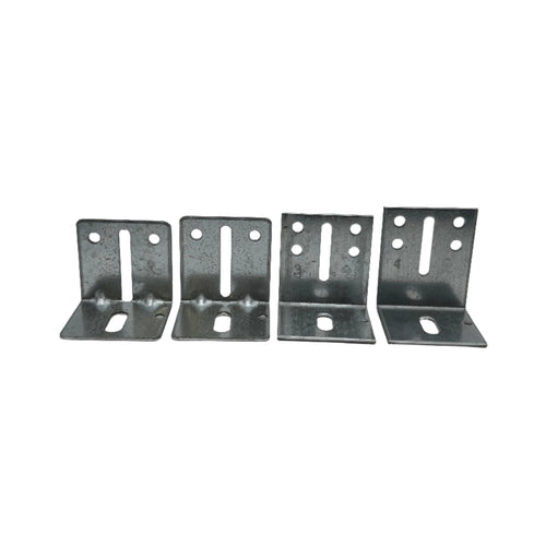 Set of four heavy-duty jamb brackets for Thermacore insulated steel garage doors
