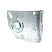 Torsion spring center wall bracket