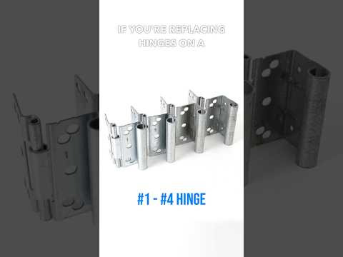 Which Wayne Dalton Anti-Pinch Hinge Do You Need?