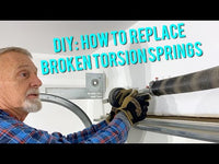 Torsion Spring DIY guide - How To Replace Garage Door Torsion Springs