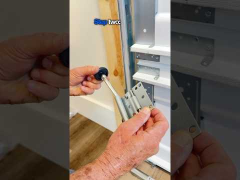 Wayne Dalton Foamcore Interior Hinge Install 