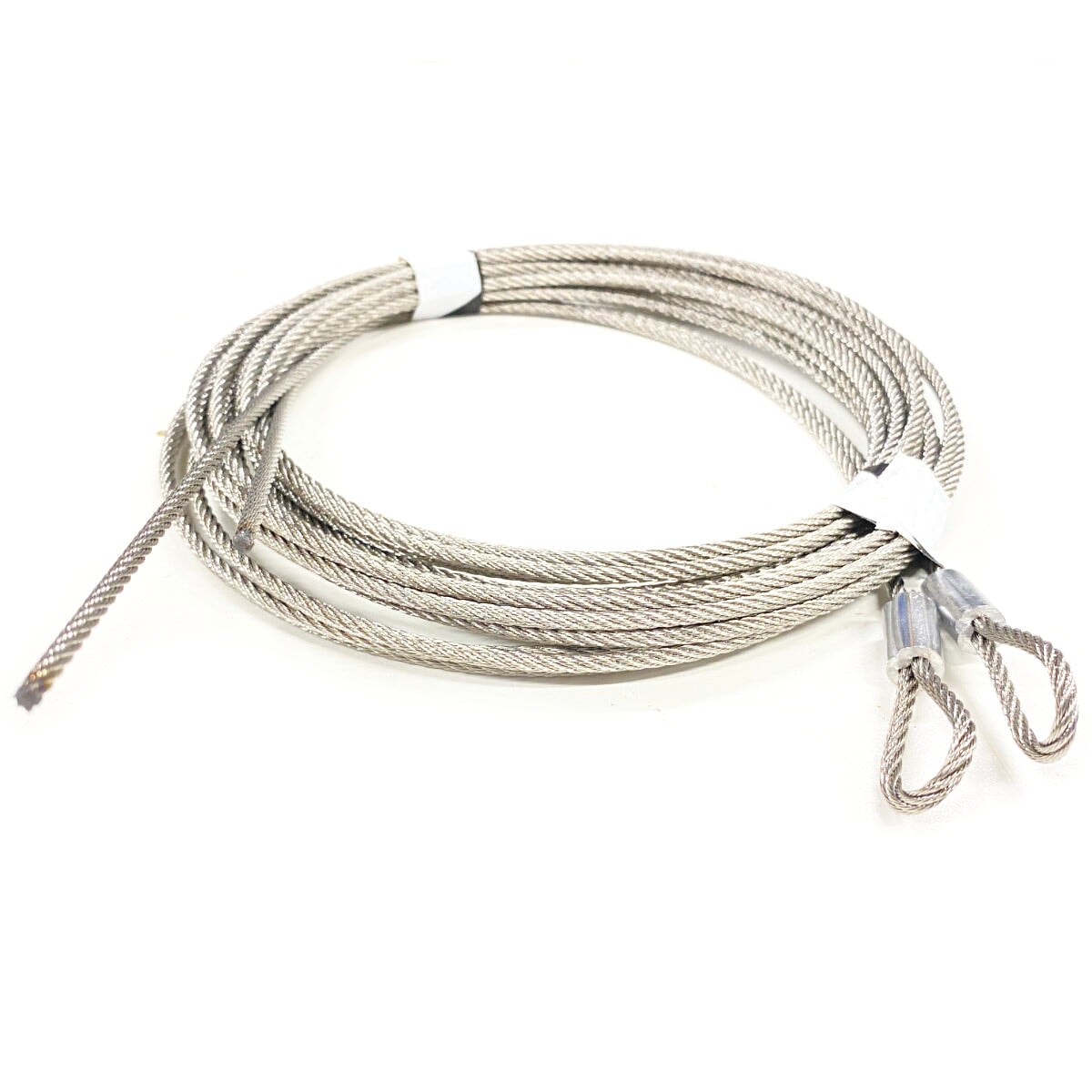 Spring Loop Cable Garage Door Extension Spring Cable Set 7ft Garage Doors ...