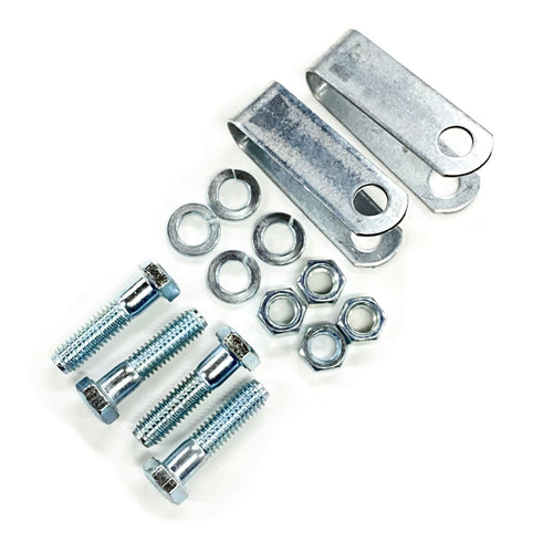 Pulley clevis strap fastener kit