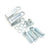 Pulley clevis strap fastener kit