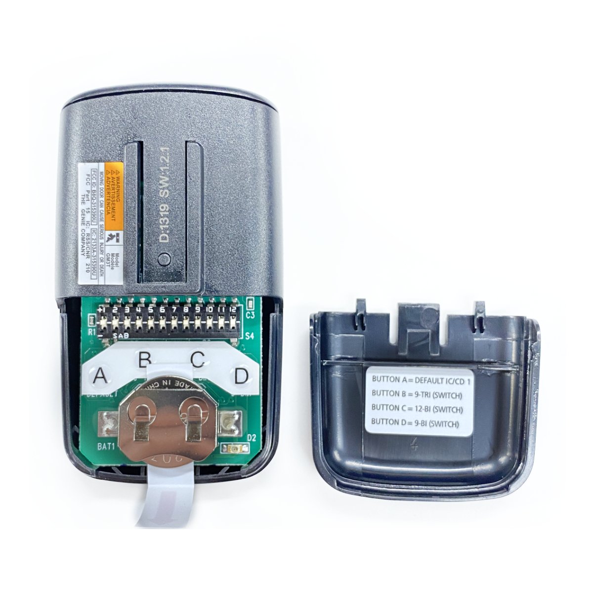 Genie master GM3T-BX Remote