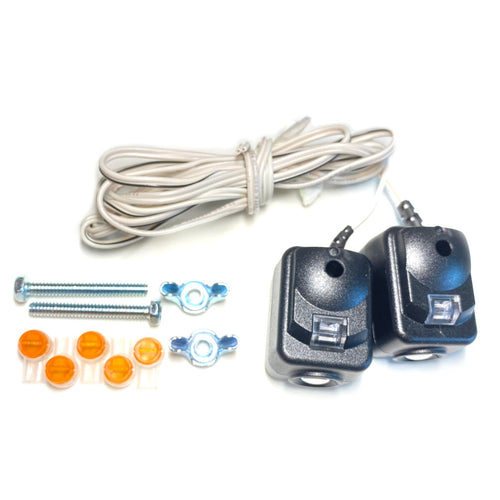 Garage door safety sensor kit