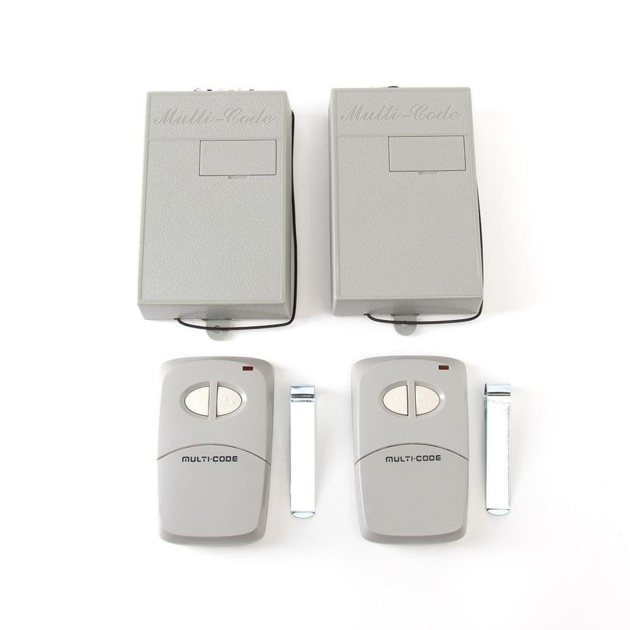 Garage Opener Universal Remote Control Kit 2 - 2 receivers + 2 remotes ...