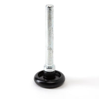 2" Nylon No Bearing 4" Zinc Plated Stem Roller