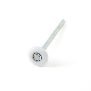 Nylon Zinc Plated 7in Stem Roller White - Garage Door Roller