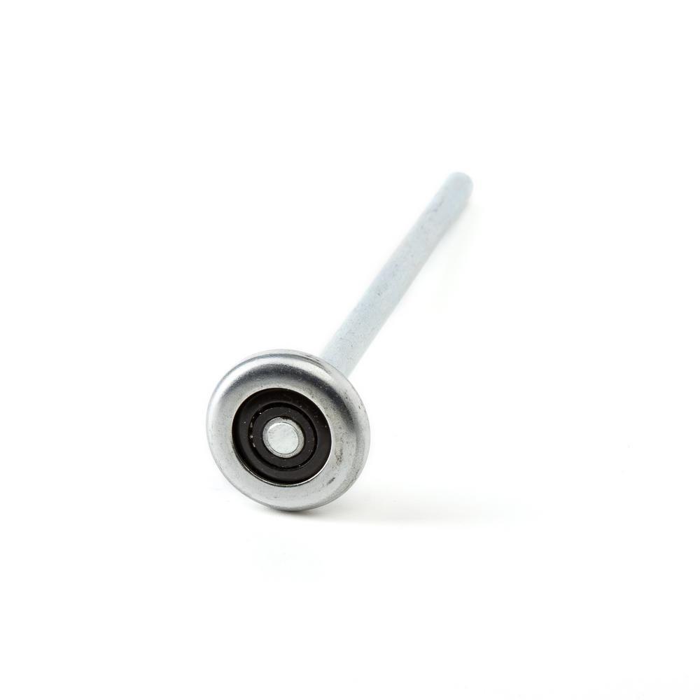 Garage Door Rollers – 3″ Rubber Tire, 9″ Zinc Stem, Sealed 6202 Bearing – 12′ Door Set, Garage Hardware