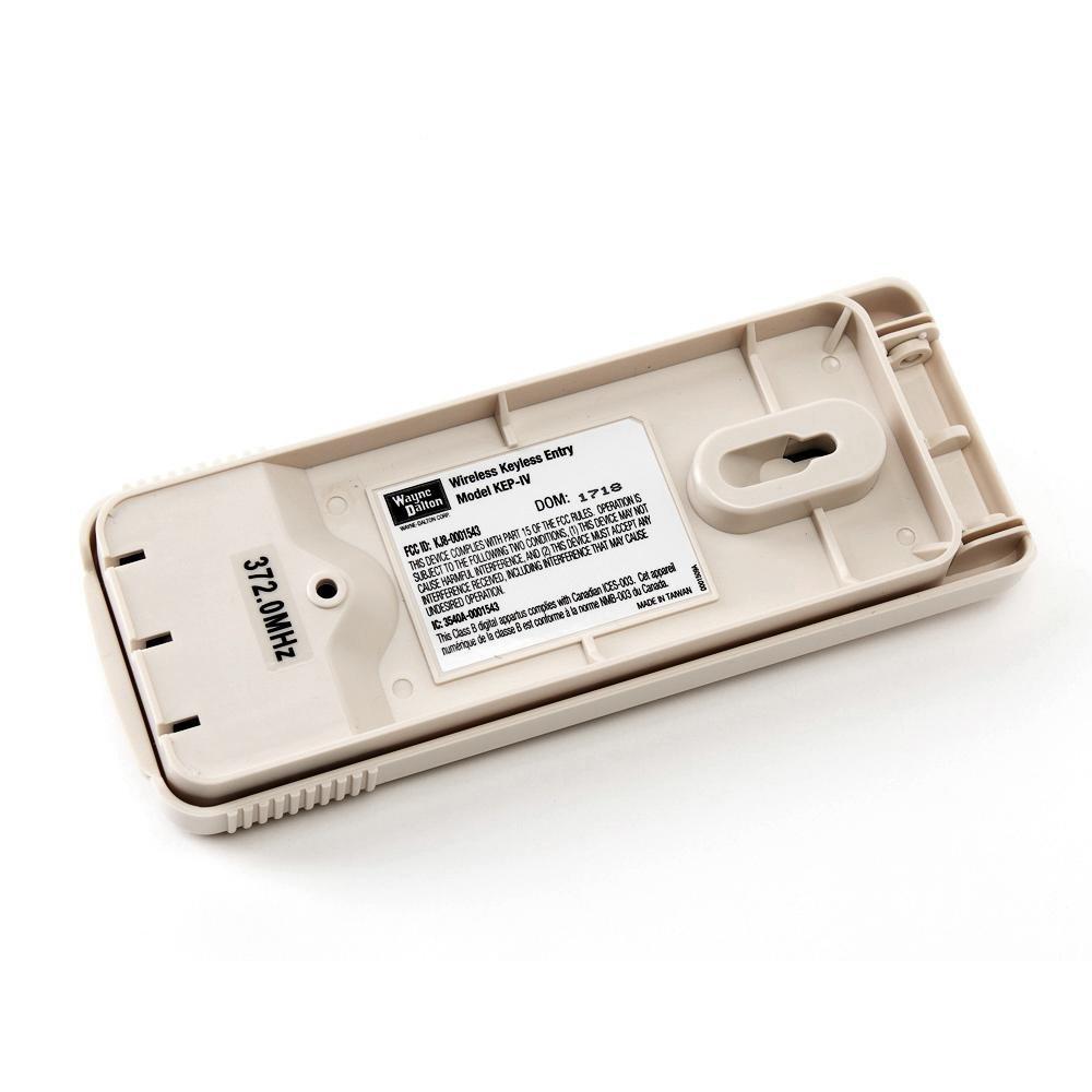 Wayne Dalton Wireless Keyless Entry Keypad KEP4 334642 - 372 Mhz