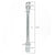 heavy duty garage door operator bracket 21"