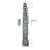 Garage Door Opener Bracket half hinge 