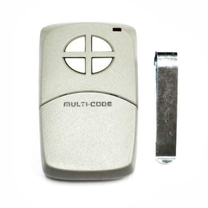 Multi Code 4-Button Remote Control 4140 - 300 Mhz - 10 dip switches ...