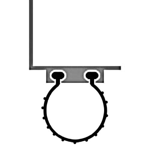 Wayne Dalton Garage Door Weather Seal - Diagram